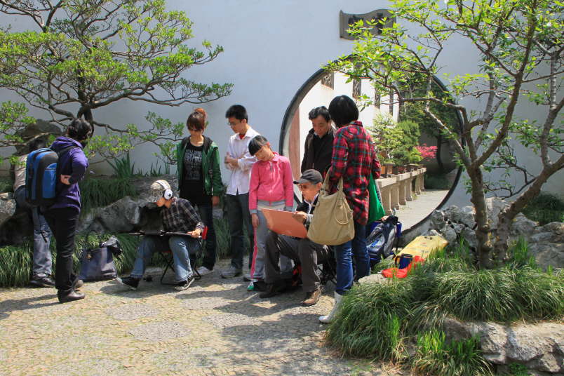 Kunststudenten in China